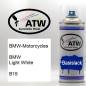 Preview: BMW-Motorcycles, BMW Light White, B15: 400ml Sprühdose, von ATW Autoteile West.